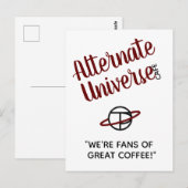 Alternate Universe Cafeはがき ポストカード (正面/裏面)