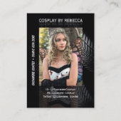 Alternate Universe Coscards Cosplay Trading Cards 名刺 (裏面)