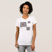 Alternating Geometric Women's Light Shirt Tシャツ (正面フル)