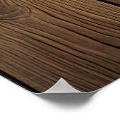 Alternativeの結婚ゲスト署名ブックの指紋 ポスター (角)