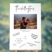 Alternative 結婚's Guest Book Photo Script アクリルサイン