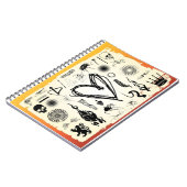 Alternative Heart Sketch Spiral Notebook  ノートブック (左側)