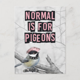 Alternative Punk Bird Anti Conformity ポストカード