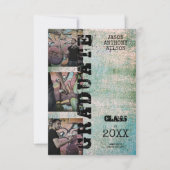 Alternative Three Photos Graduation Grunge Texture (正面)