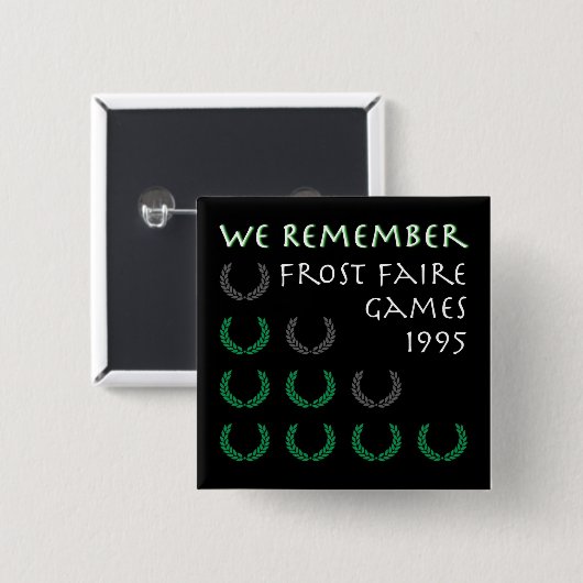 Alternityボタン: 覚えられているフロストFaireのゲーム 缶バッジ (正面&裏面)