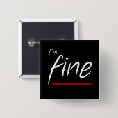 Alternity: 大丈夫です 缶バッジ (正面&裏面)