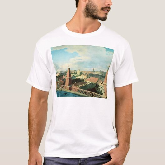 Altes博物館が付いているベルリン市の眺め Tシャツ (正面)
