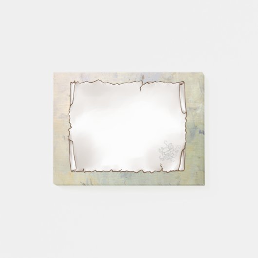 Altes Blatt post-it klebezettel ポストイット (正面)