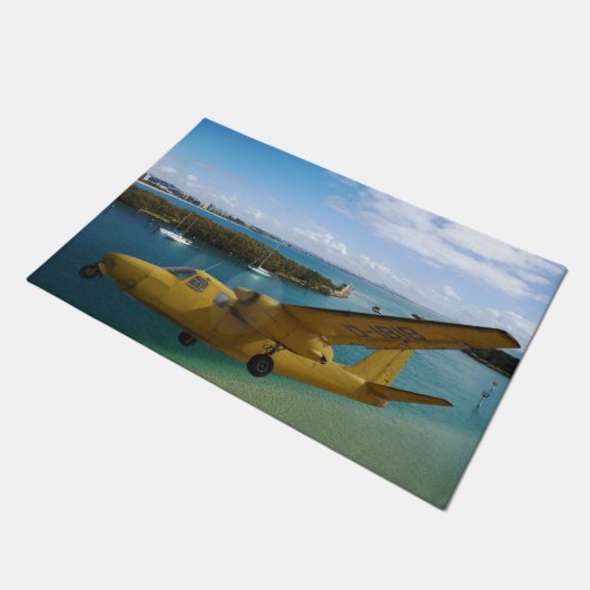 Altes Flugzeug ドアマット (アングル)