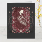 Altes Soul - Eine Viktorianische Altersrente カード (黄色い花)