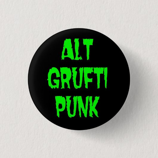 Altgruftipunk 缶バッジ (正面)