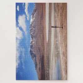 Altiplanoの砂漠の景色の火山 ジグソーパズル