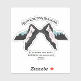 Altitude dog training die cut sticker シール
