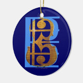 ALTOクレフ、音符記号のビオラ セラミックオーナメント (左)