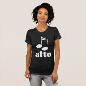 ALTO歌手のギフト Tシャツ (正面フル)