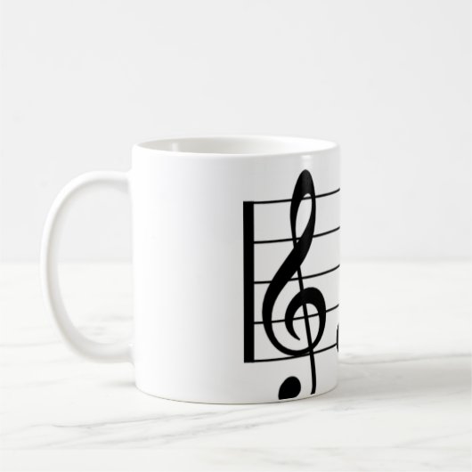 ALTO歌手のミュージカルのマグ コーヒーマグカップ (左)