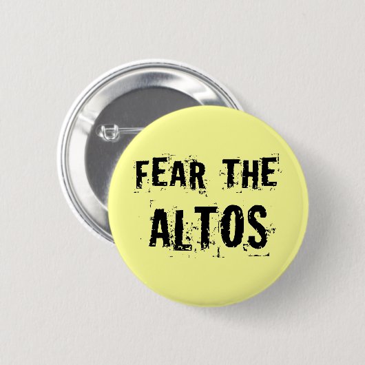 ALTO音楽歌手のギフトを恐れて下さい 缶バッジ (正面&裏面)