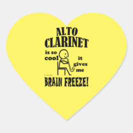Alto Clarinet, Brain Freezeハートシール ハートシール