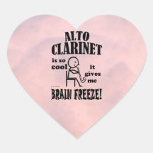 Alto Clarinet, Brain Freezeハートシール