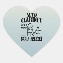 Alto Clarinet, Brain Freezeハートシール ハートシール