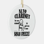Alto Clarinet、Brain Freeze セラミックオーナメント (右)