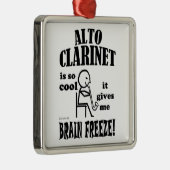 Alto Clarinet、Brain Freeze メタルオーナメント (右)