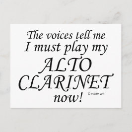 Alto Clarinet Voices氏の発言遊は ポストカード