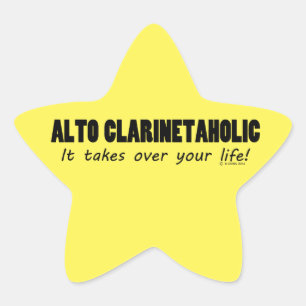Alto ClarinetaholicがLife Starのステッカーを引き継ぐ 星シール