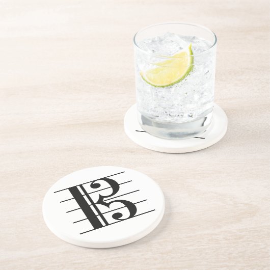 Alto Clef on Staff コースター (側面)