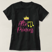 Alto Princess Musician Singer Singing Choir Gift Tシャツ (デザイン正面)