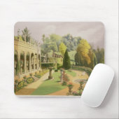 Altonは「イギリスの庭」から、1857年庭いじりをします マウスパッド (マウス)