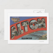 Alton, IllinoisLarge Letter ScenesAlton, IL ポストカード (正面/裏面)