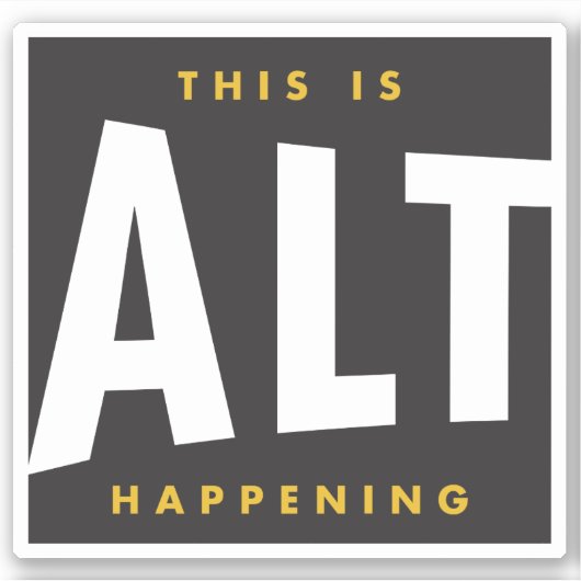 AltThusiastデカール シール (正面)