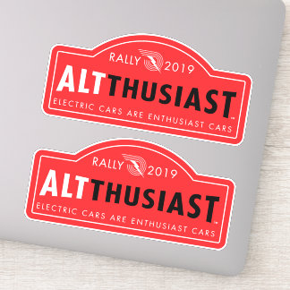 AltThusiast Rally 2019ラベル（1枚あたり2） シール