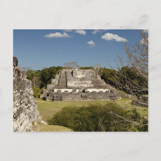 Altun Haは西暦200年に遡るマヤ遺跡です ポストカード (正面)