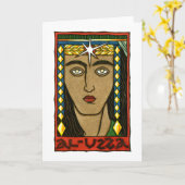 AlUzzaの挨拶状 カード (黄色い花)