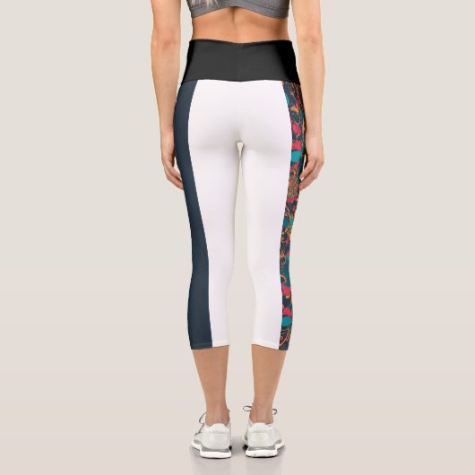 AlvasタイポグラフィCOのデザインを作成エレガント カプリレギンス (裏面)