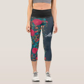 AlvasタイポグラフィCOのデザインを作成エレガント カプリレギンス (正面)