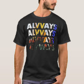 Alvays Antisocialites Essential T-Shirt Tシャツ (正面)