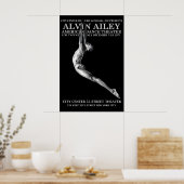 Alvin Ailey 1971 Modern Dance poster print 1 ポスター (キッチン)