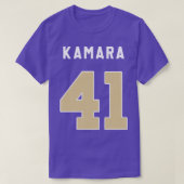 Alvin Kamara Tシャツ – 1 (デザイン正面)