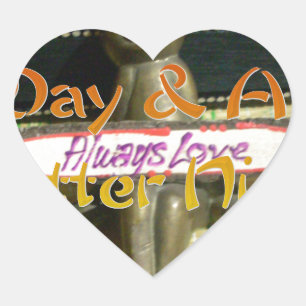 Alwaus Love Hakuna Matata素敵な一日とビー ハートシール