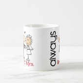 Always棒の姿の結婚式のカップルの氏及び夫人 コーヒーマグカップ (中央)