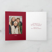 Always メリー Cranberry Minimalist 2写真 シーズンカード (内部)