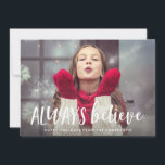 Always 信じ Holiday Photo Card シーズンカード<br><div class="desc">休日の応援をフォトカカスタムードで送れ！</div>