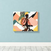 Always a旅行者 キャンバスプリント (インサイチュ (ウッドフロア))