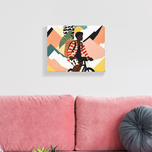 Always a旅行者 キャンバスプリント (インサイチュ (リビング))