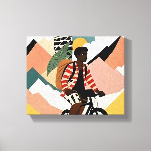 Always a旅行者 キャンバスプリント (正面)