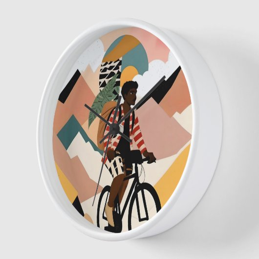 Always a旅行者 壁時計 (傾斜)