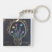 「Always a Light」キーチェーン キーホルダー (裏面)
